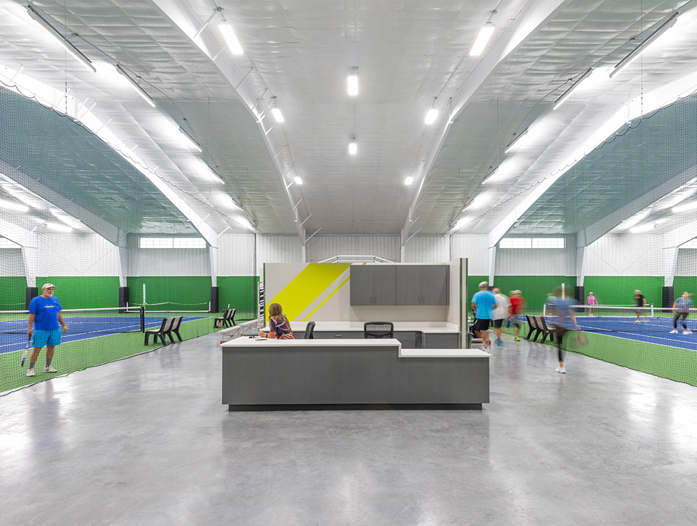 entrance of the Lexington racquet center